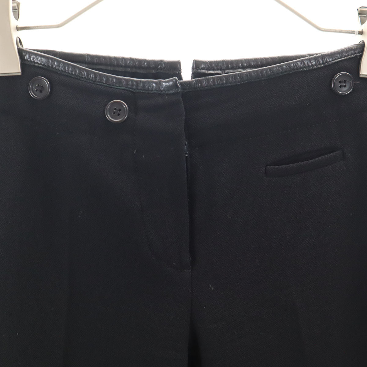PRADA プラダ イタリア製 パンツ 38 ブラック レディース