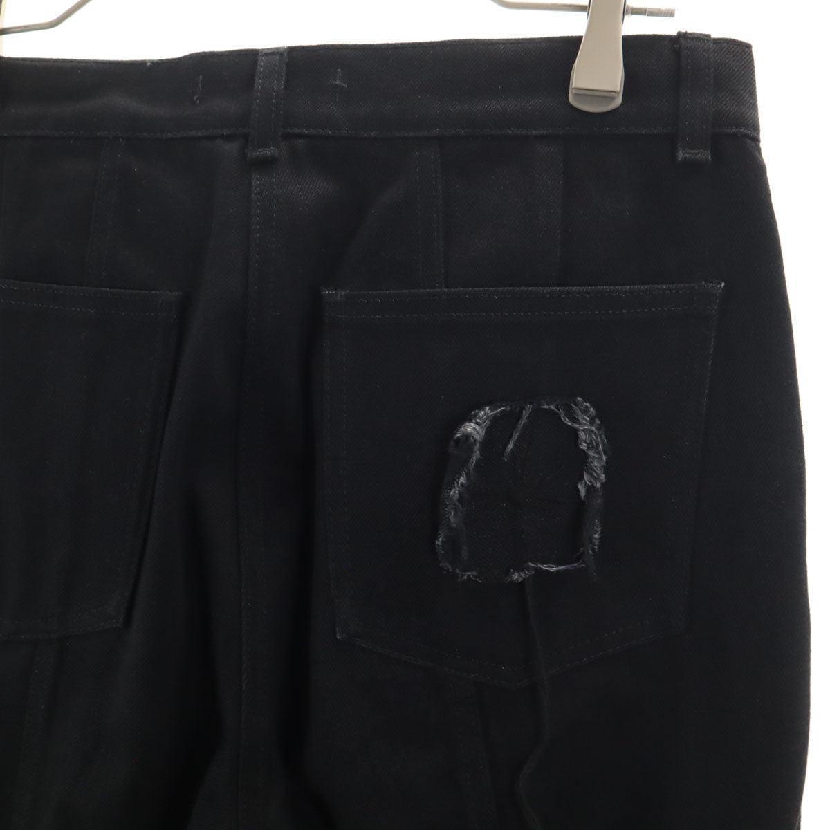 CECILIE BAHNSEN セシリーバンセン カットオフ パンツ 10 ブラック レディース