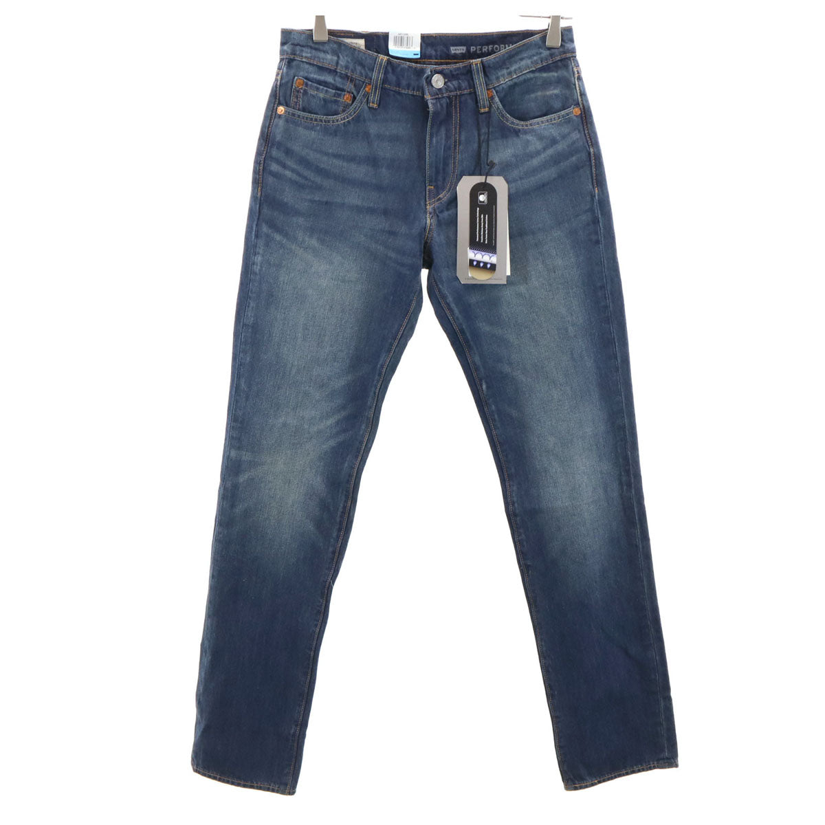 未使用 LEVI'S PREMIUM リーバイスプレミアム 511 ビッグE スリムデニムパンツ W29 ウォッシュブルー ジーンズ レディース