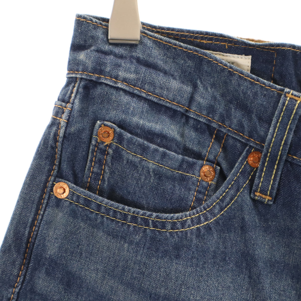 未使用 LEVI'S PREMIUM リーバイスプレミアム 511 ビッグE スリムデニムパンツ W29 ウォッシュブルー ジーンズ レディース