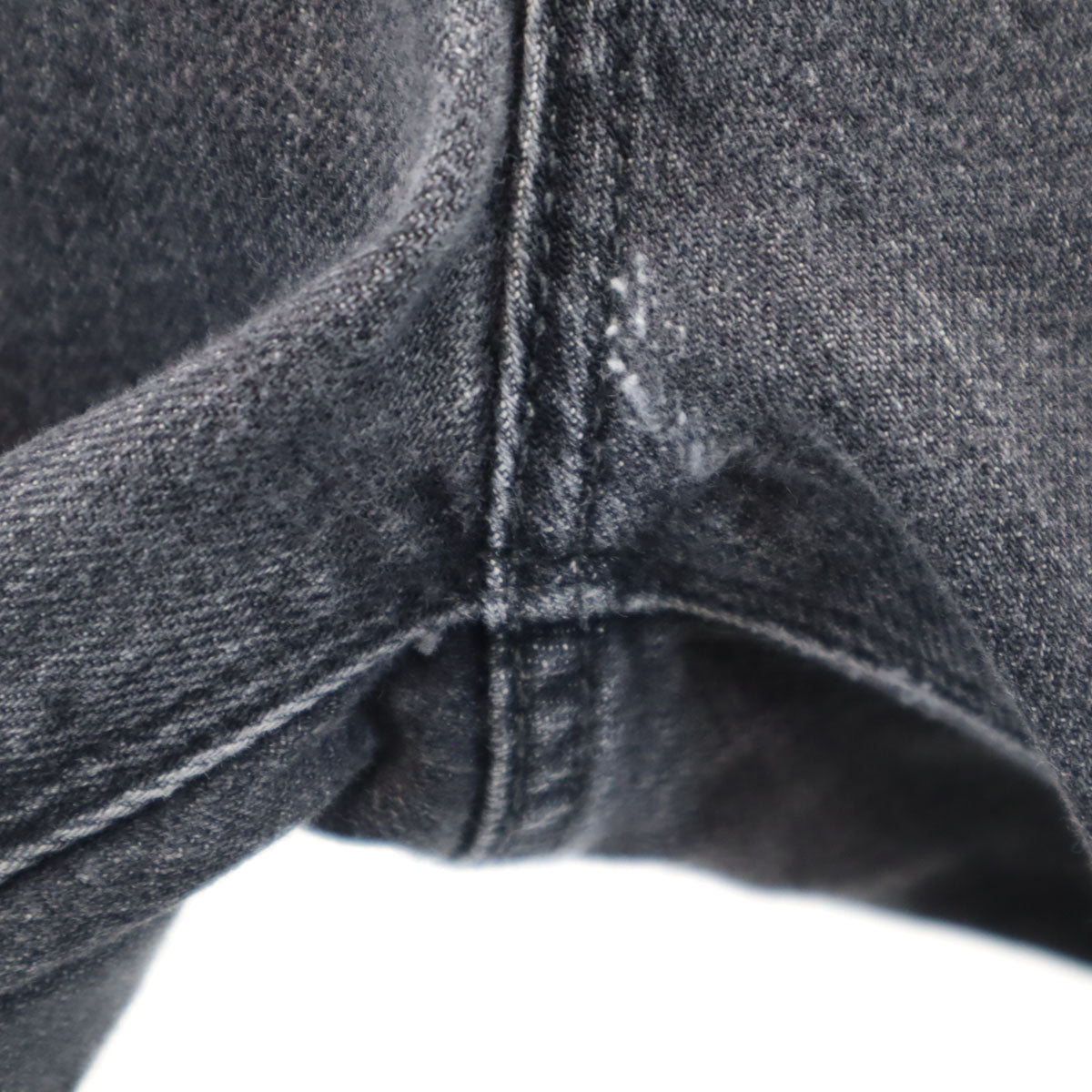 Emporio Armani エンポリオアルマーニ ESSENTIAL デニムパンツ W34 ブラック ジーンズ メンズ