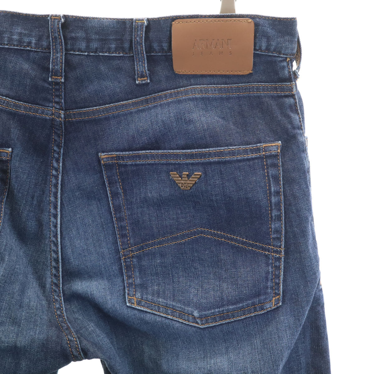 ARMANI JEANS アルマーニジーンズ デニムパンツ W34 インディゴブルー ジーンズ メンズ