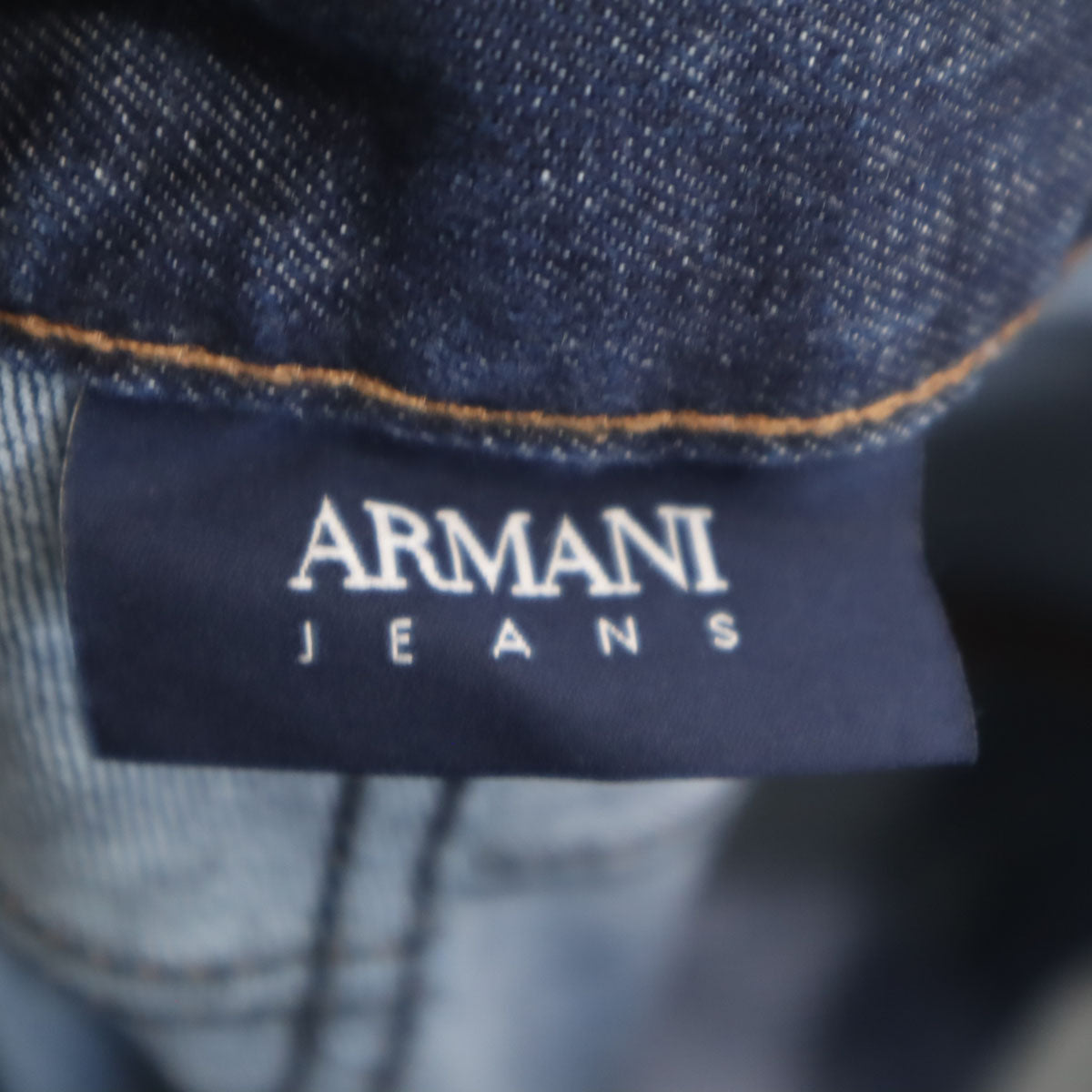 ARMANI JEANS アルマーニジーンズ デニムパンツ W34 インディゴブルー ジーンズ メンズ