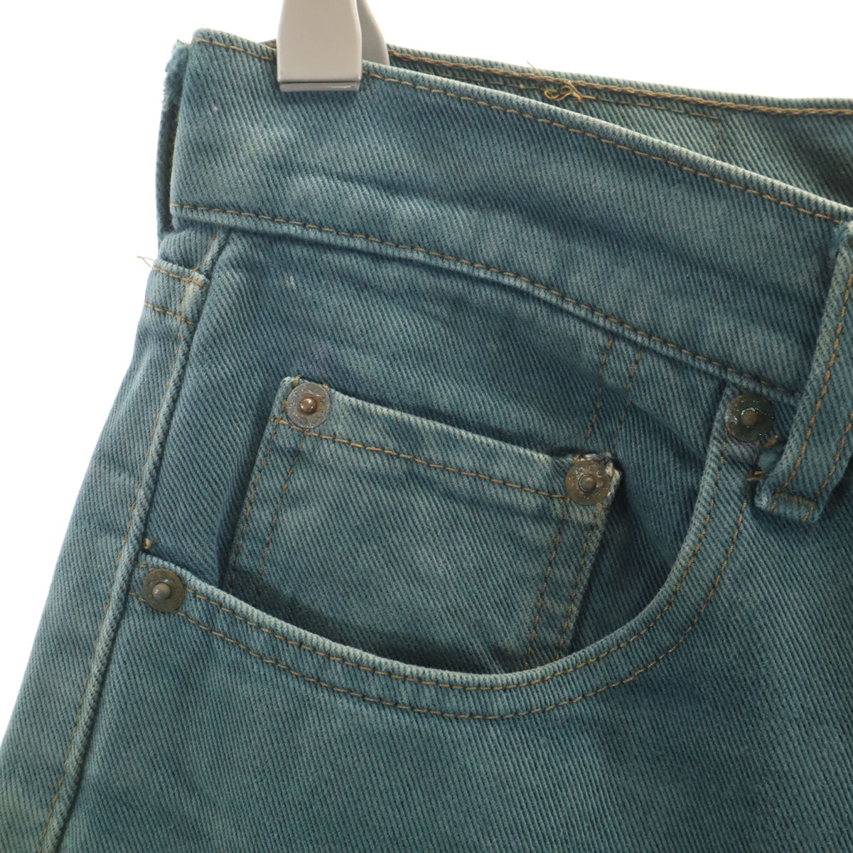Levi's リーバイス 90s 512-06 日本製 オールド ロングパンツ W29 青緑 メンズ