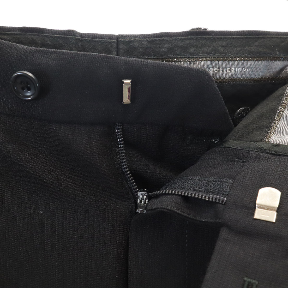 ARMANI COLLEZIONI アルマーニコレッツォーニ スラックスパンツ 52 ブラック メンズ