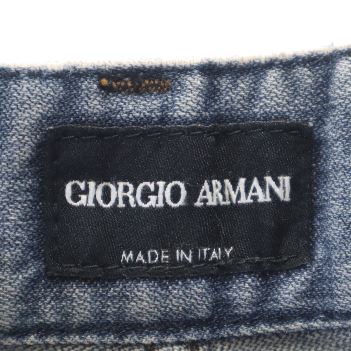 GIORGIO ARMANI ジョルジオアルマーニ デニムパンツ W32 ブルー系 ジーンズ メンズ