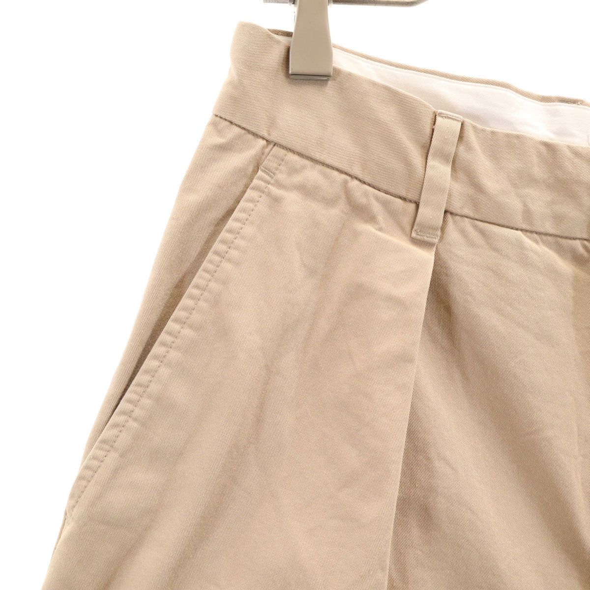 LOEFF ロエフ 日本製 テーパードパンツ 0 ベージュ ユナイテッドアローズ メンズ