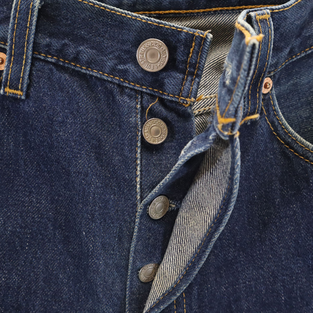 Levi's リーバイス 00s 501xx USA製 オールド ストレートデニムパンツ W30 インディゴブルー ジーンズ メンズ