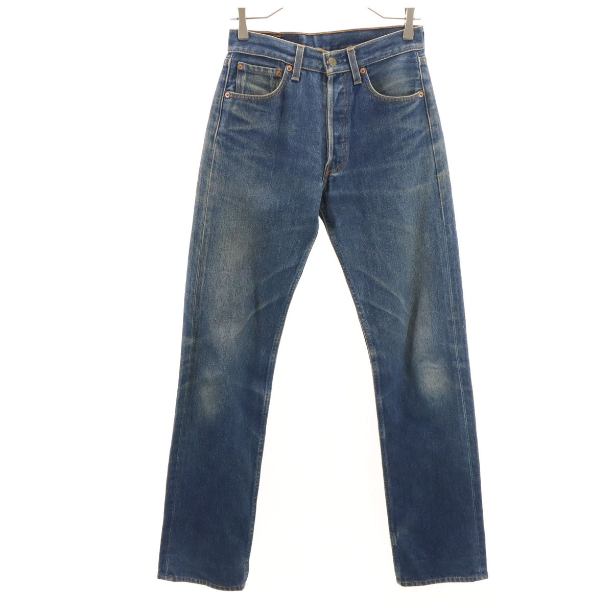 Levi's リーバイス 90s 501xx USA製 オールド ストレートデニムパンツ W28 ウォッシュブルー ジーンズ レディース