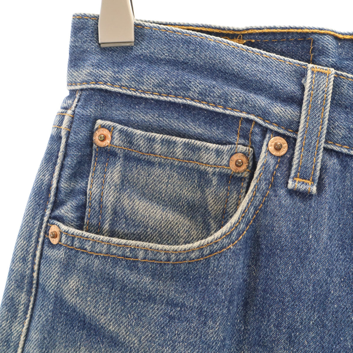 Levi's リーバイス 90s 501xx USA製 オールド ストレートデニムパンツ W28 ウォッシュブルー ジーンズ レディース