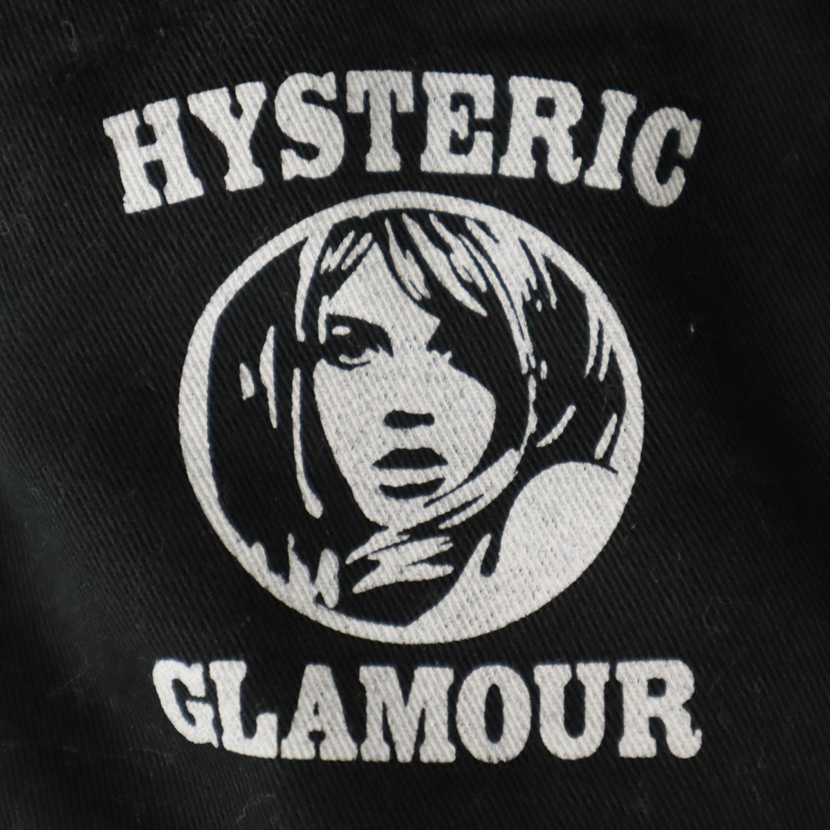 HYSTERIC GLAMOUR ヒステリックグラマー 日本製 ヴィンテージ加工 テーパードデニムパンツ W34 ブラック ジーンズ ストレッチ メンズ