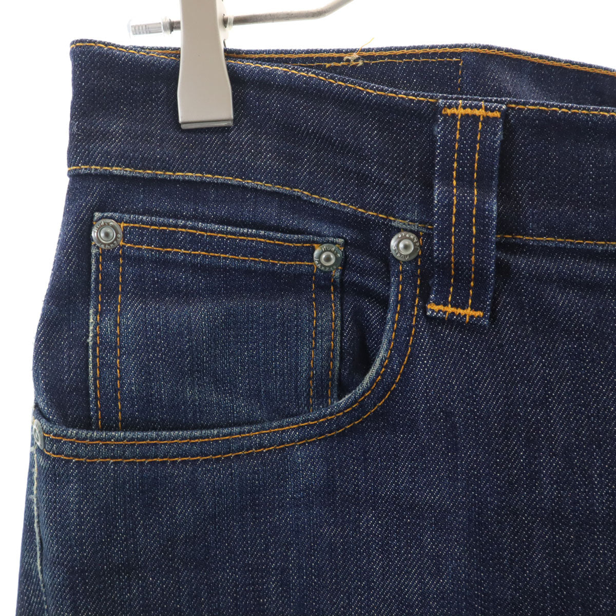 Nudie Jeans ヌーディージーンズ イタリア製 THIN FINN スリムデニムパンツ W31 インディゴ ジーンズ メンズ