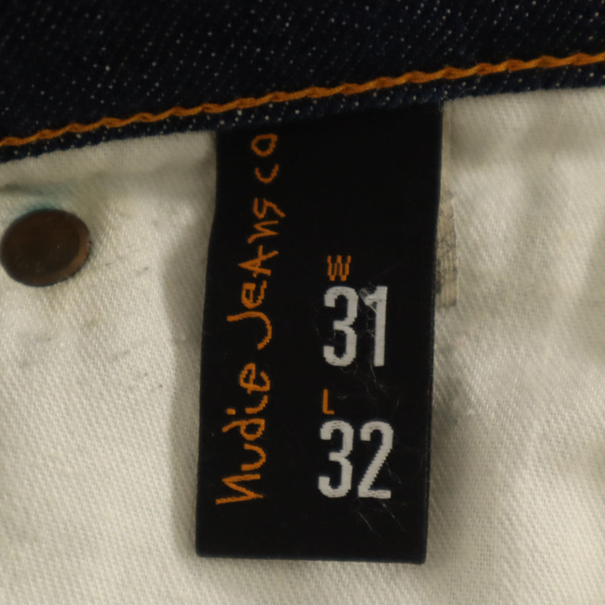 Nudie Jeans ヌーディージーンズ イタリア製 THIN FINN スリムデニムパンツ W31 インディゴ ジーンズ メンズ