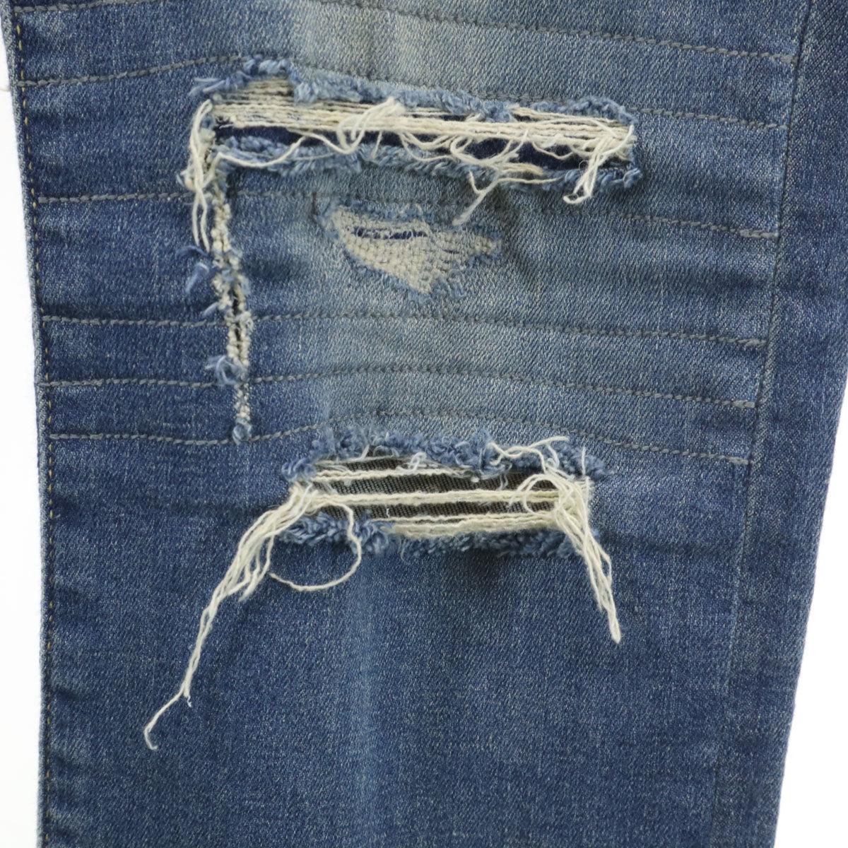 HYSTERIC GLAMOUR ヒステリックグラマー 日本製 ヴィンテージ加工 テーパードデニムパンツ W34 ウォッシュブルー ジーンズ メンズ