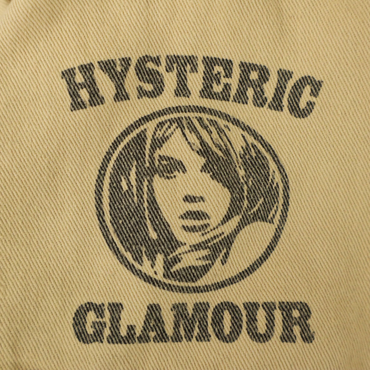 HYSTERIC GLAMOUR ヒステリックグラマー 日本製 ヴィンテージ加工 テーパードデニムパンツ W34 ウォッシュブルー ジーンズ メンズ