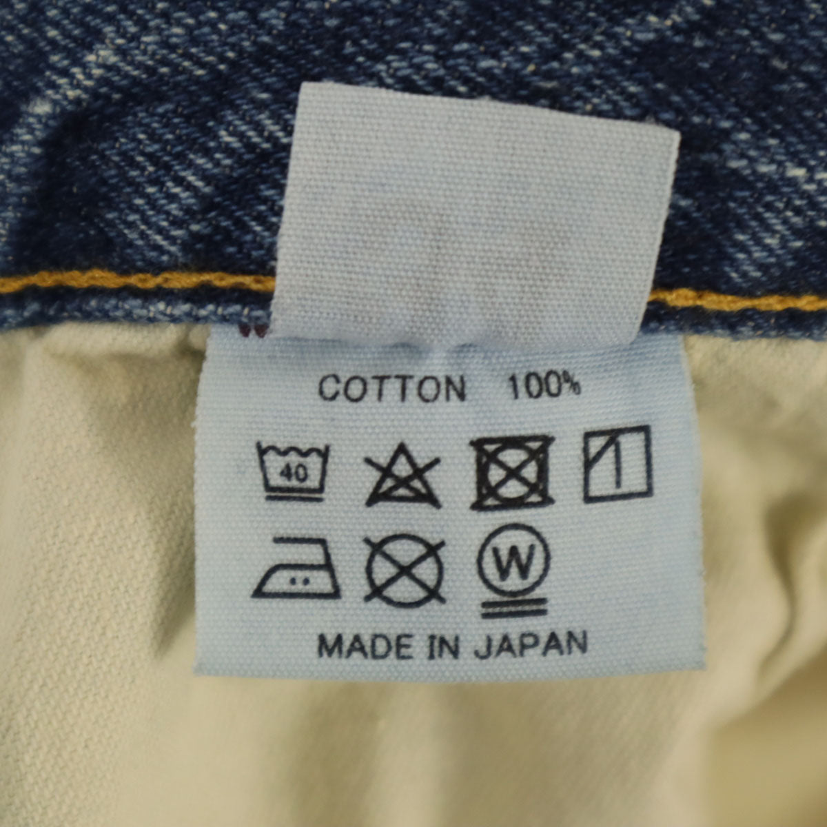 WAREHOUSE ウエアハウス 1105 日本製 テーパードデニムパンツ W34 ウォッシュブルー ジーンズ メンズ