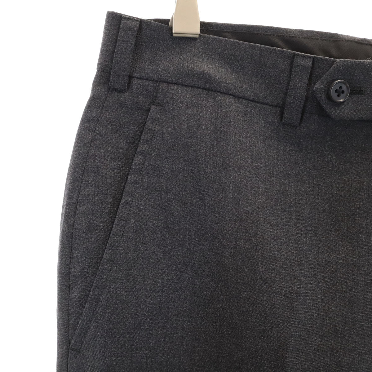 未使用 346 BROOKS BROTHERS 346 ブルックスブラザーズ スラックスパンツ W32 チャコールグレー メンズ