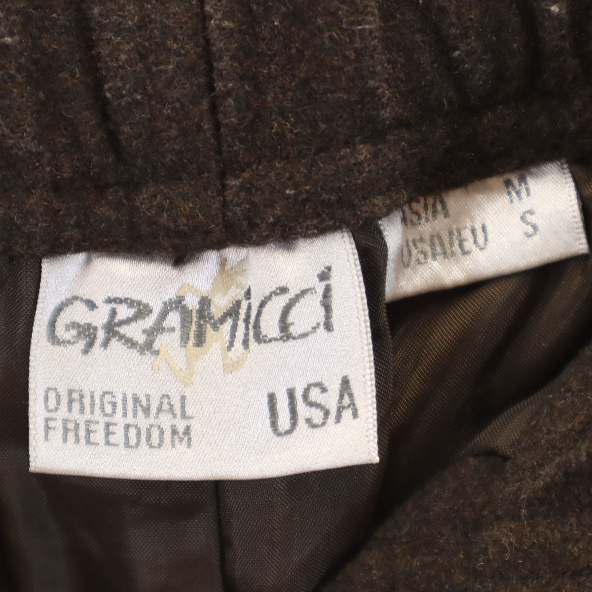 Gramicci グラミチ ウールブレンド クライミングパンツ M ブラウン アウトドア メンズ