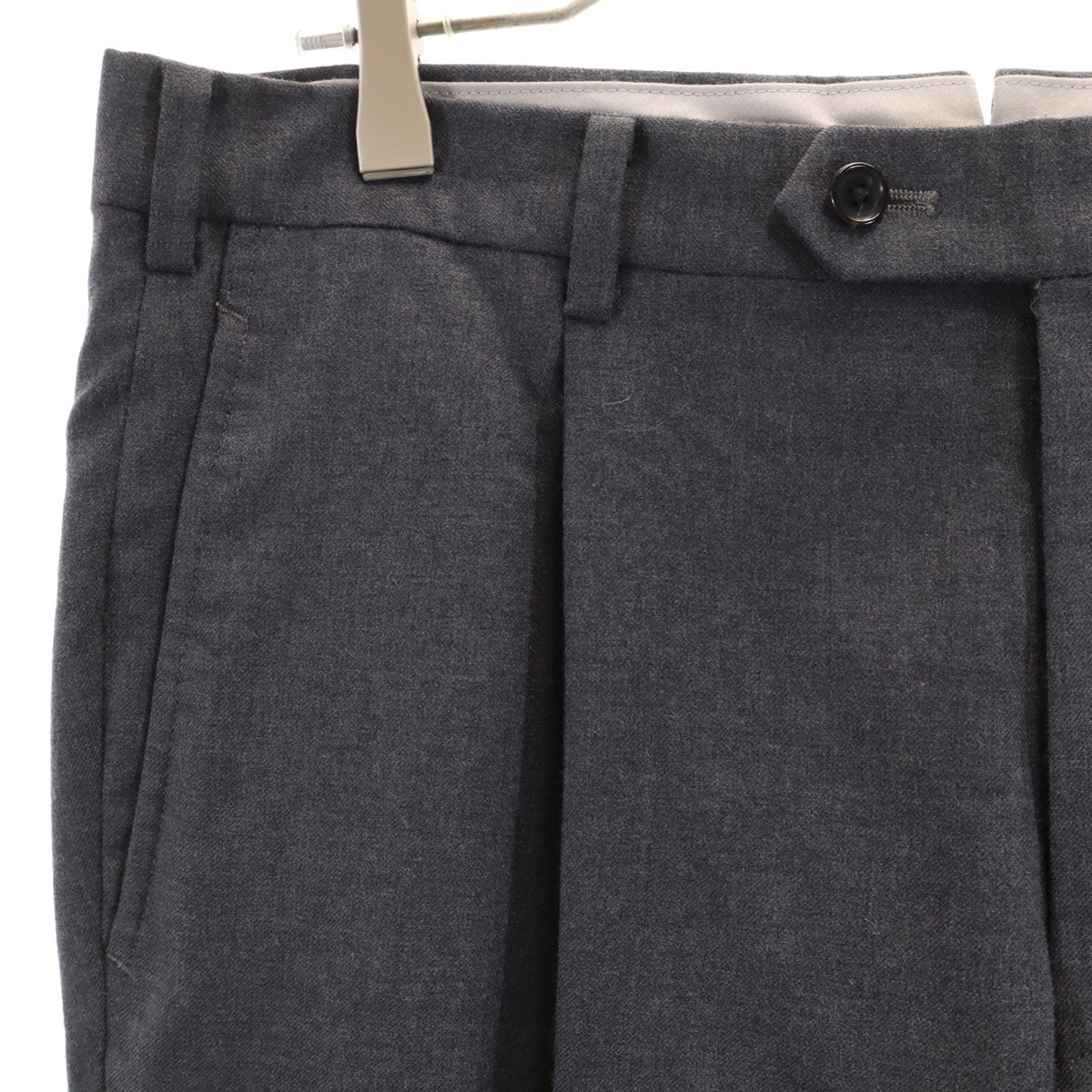 MACKINTOSH LONDON マッキントッシュロンドン 日本製 スラックスパンツ 85 チャコールグレー メンズ