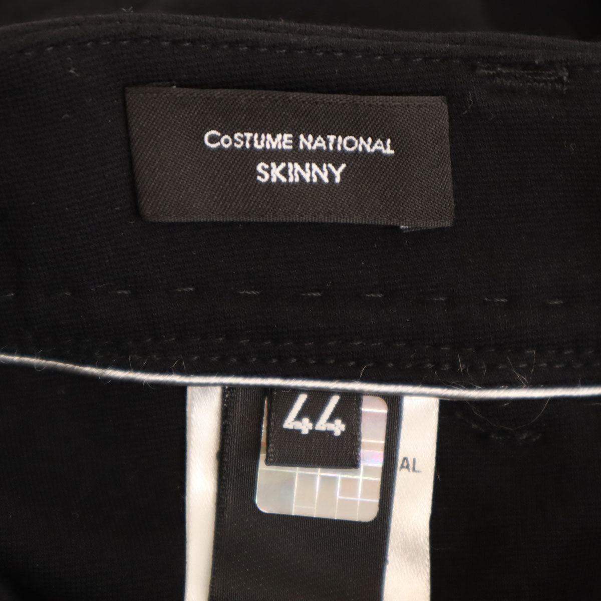 CoSTUME NATIONAL HOMME コスチュームナショナルオム イタリア製 スキニーパンツ 44 ブラック メンズ