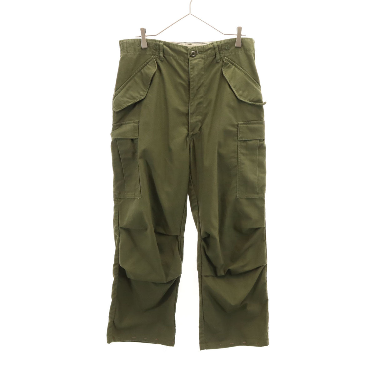 US ARMY アメリカ軍 60s 1967年 DSA M65 ヴィンテージ カーゴパンツ S カーキ ミリタリー メンズ