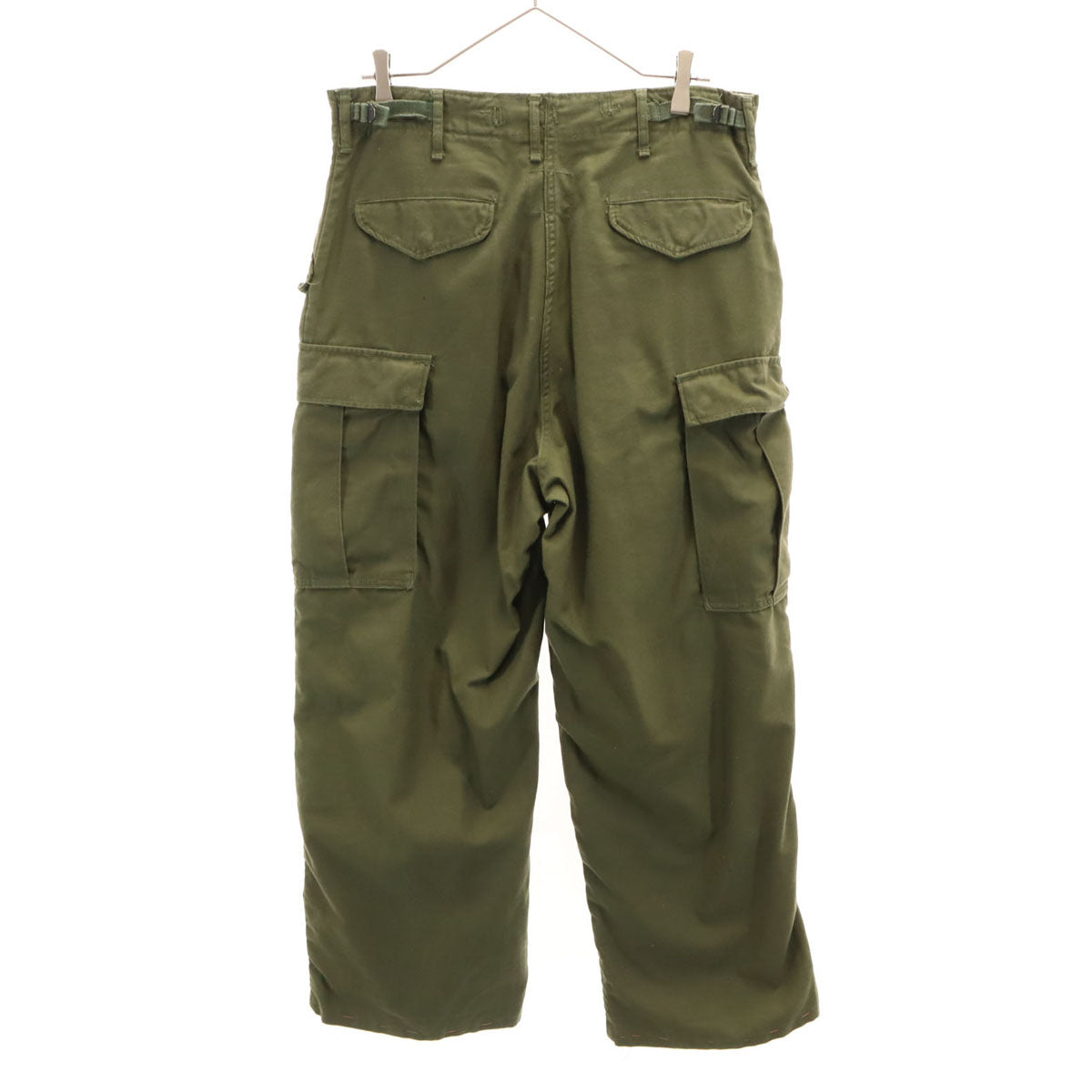 US ARMY アメリカ軍 60s 1967年 DSA M65 ヴィンテージ カーゴパンツ S カーキ ミリタリー メンズ