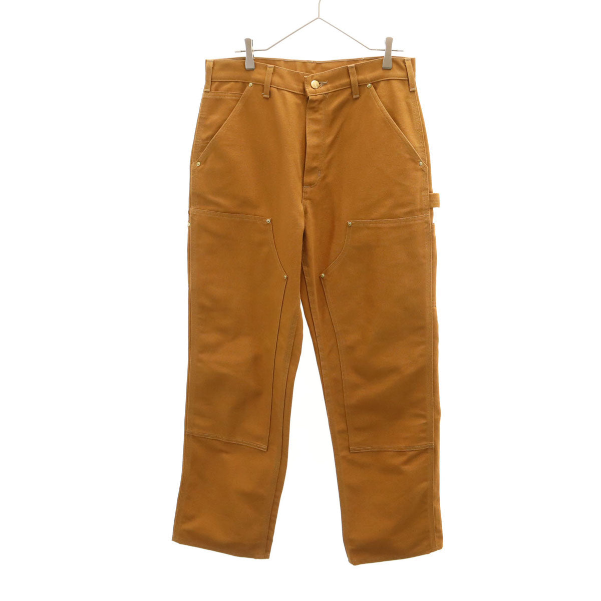 Carhartt カーハート USA製 B01 ダブルニー ダック ペインターパンツ W32 ブラウン メンズ