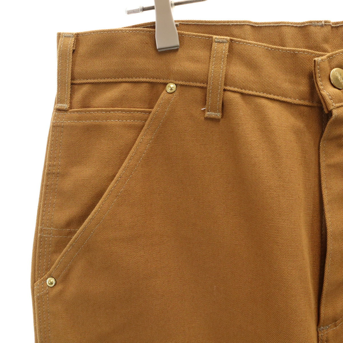 Carhartt カーハート USA製 B01 ダブルニー ダック ペインターパンツ W32 ブラウン メンズ