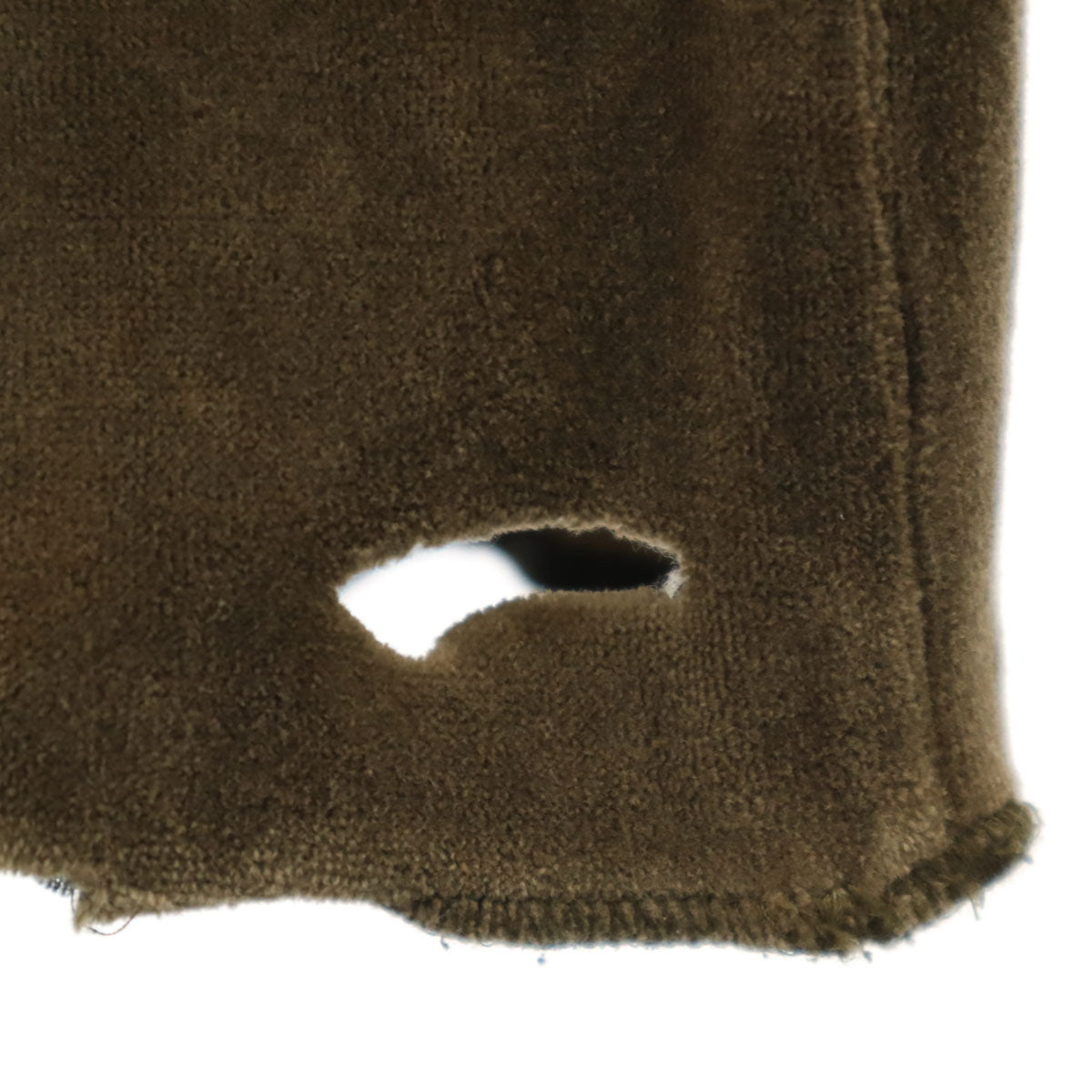 Maison Margiela メゾンマルジェラ イタリア製 6 ベロア パンツ 40 ブラウン レディース