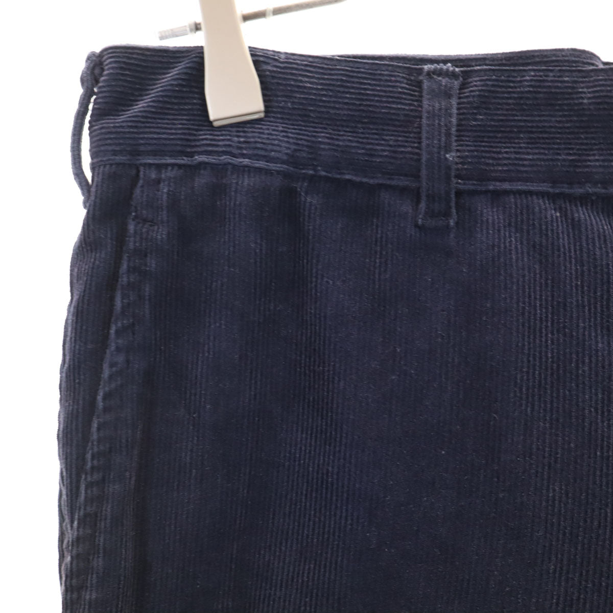 COMME des GARCONS HOMME コムデギャルソンオム 2008年 日本製 コーデュロイパンツ SS ネイビー 細畝 メンズ