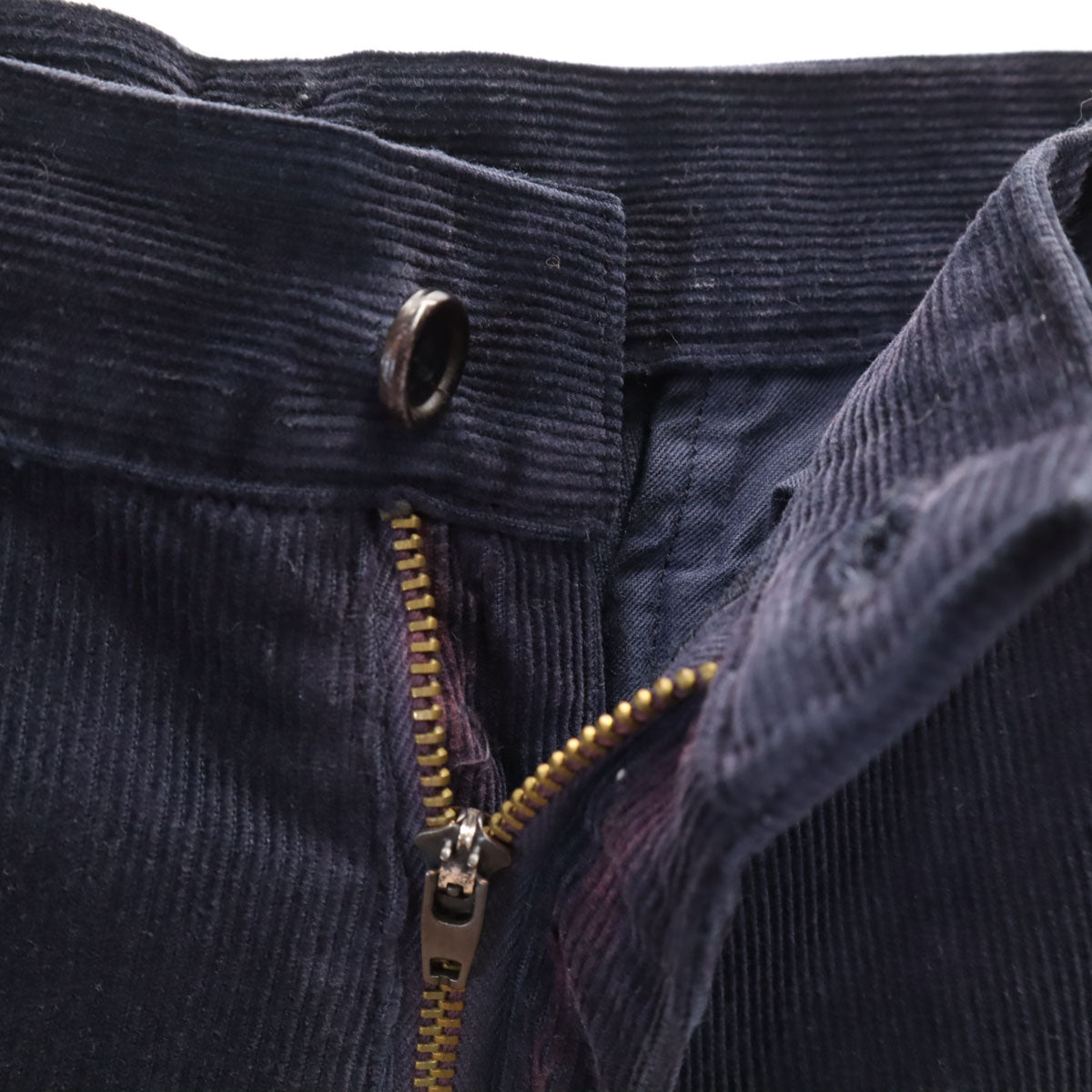 COMME des GARCONS HOMME コムデギャルソンオム 2008年 日本製 コーデュロイパンツ SS ネイビー 細畝 メンズ