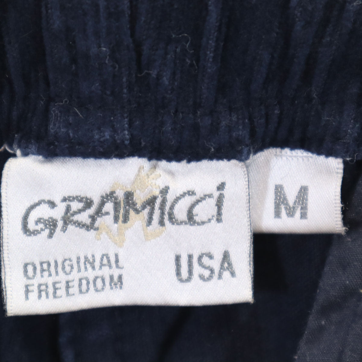 Gramicci グラミチ ニューナロー コーデュロイパンツ M ネイビー メンズ