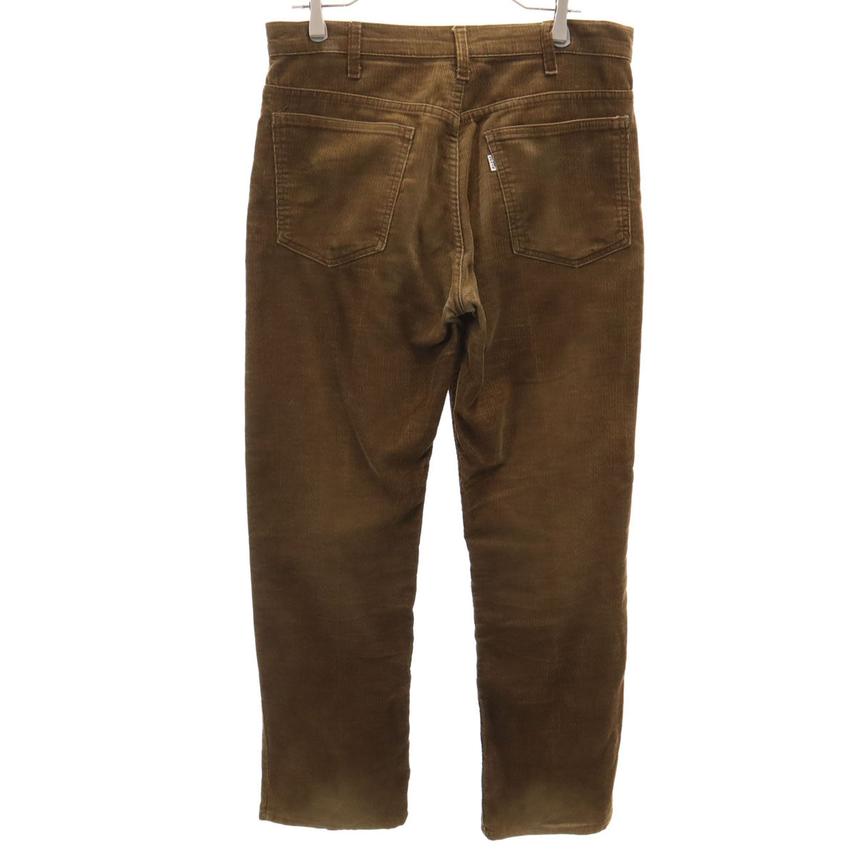 Levi's リーバイス 70s ヴィンテージ 42タロン 519モデル コーデュロイパンツ W33 ブラウン 細畝 メンズ