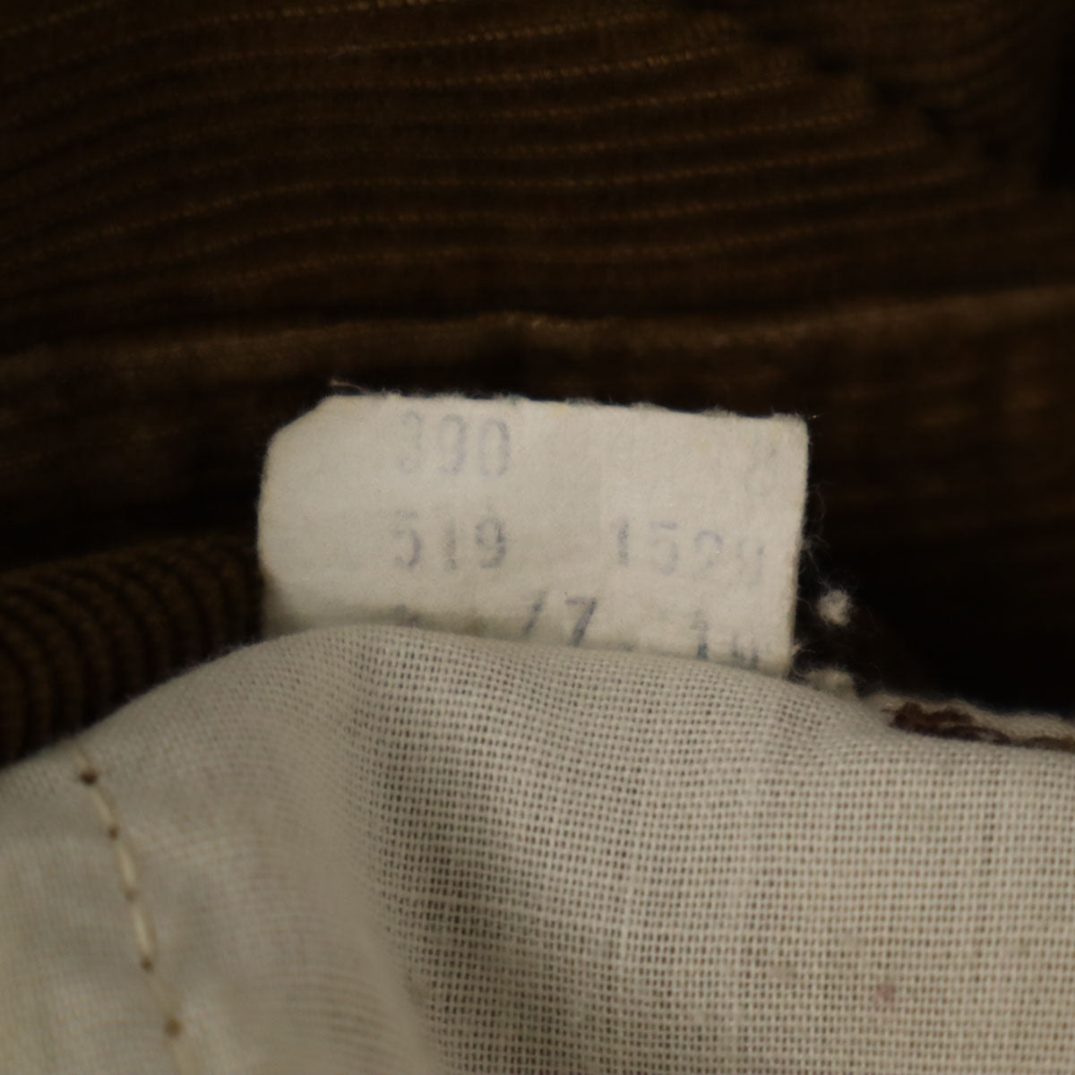 Levi's リーバイス 70s ヴィンテージ 42タロン 519モデル コーデュロイパンツ W33 ブラウン 細畝 メンズ
