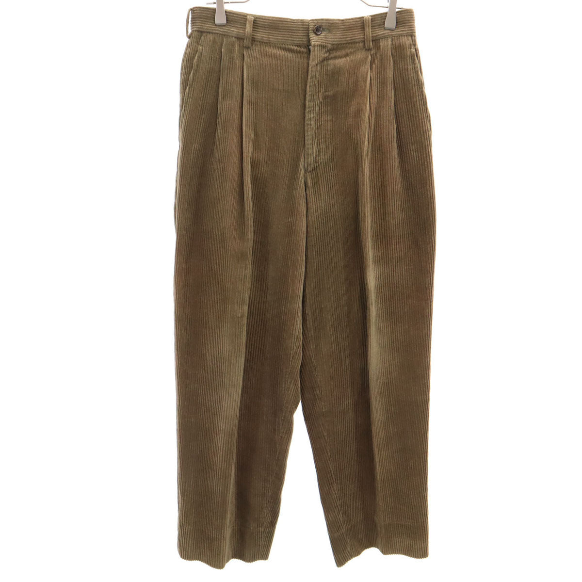 COMME des GARCONS HOMME コムデギャルソンオム 1991年 90s 日本製 オールド コーデュロイパンツ S ブラウン 太畝 メンズ