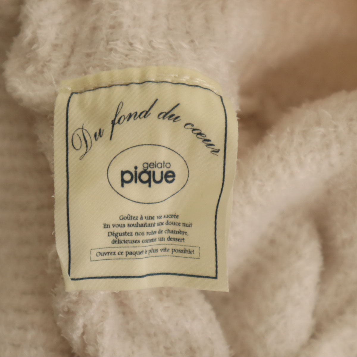 gelato pique ジェラートピケ ルームウェアパンツ F ピンク系 ふわもこ スパッツ レディース