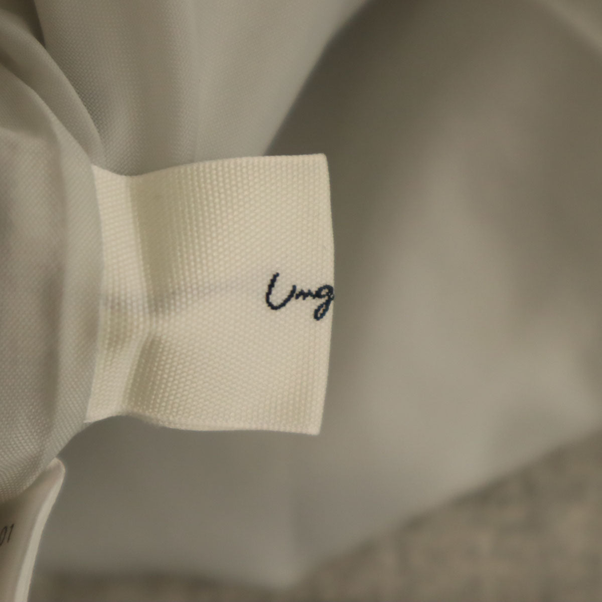Ungrid アングリッド ウールブレンド タック パンツ S グレー系 レディース