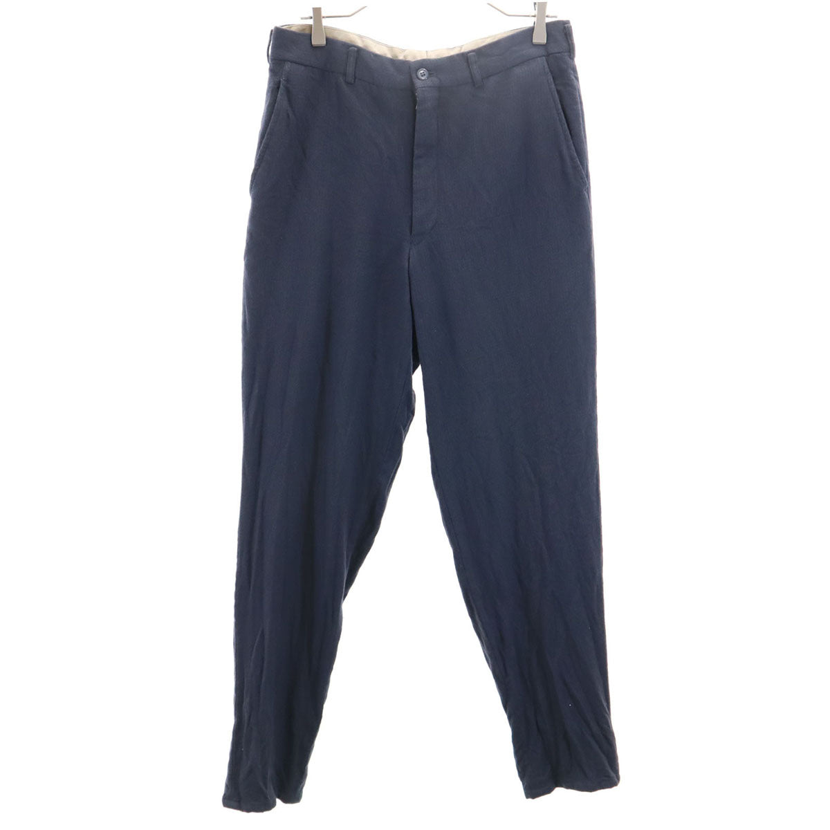 COMME des GARCONS コムデギャルソン 1999年 90s 日本製 ウール オールド スラックスパンツ M ネイビー系 メンズ