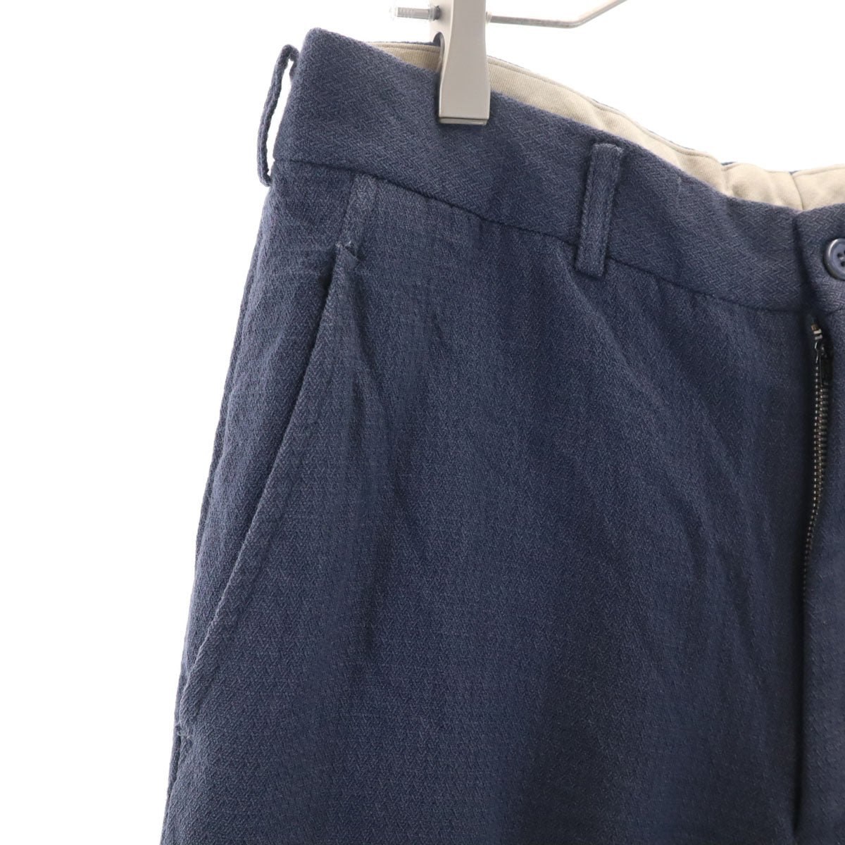COMME des GARCONS コムデギャルソン 1999年 90s 日本製 ウール オールド スラックスパンツ M ネイビー系 メンズ