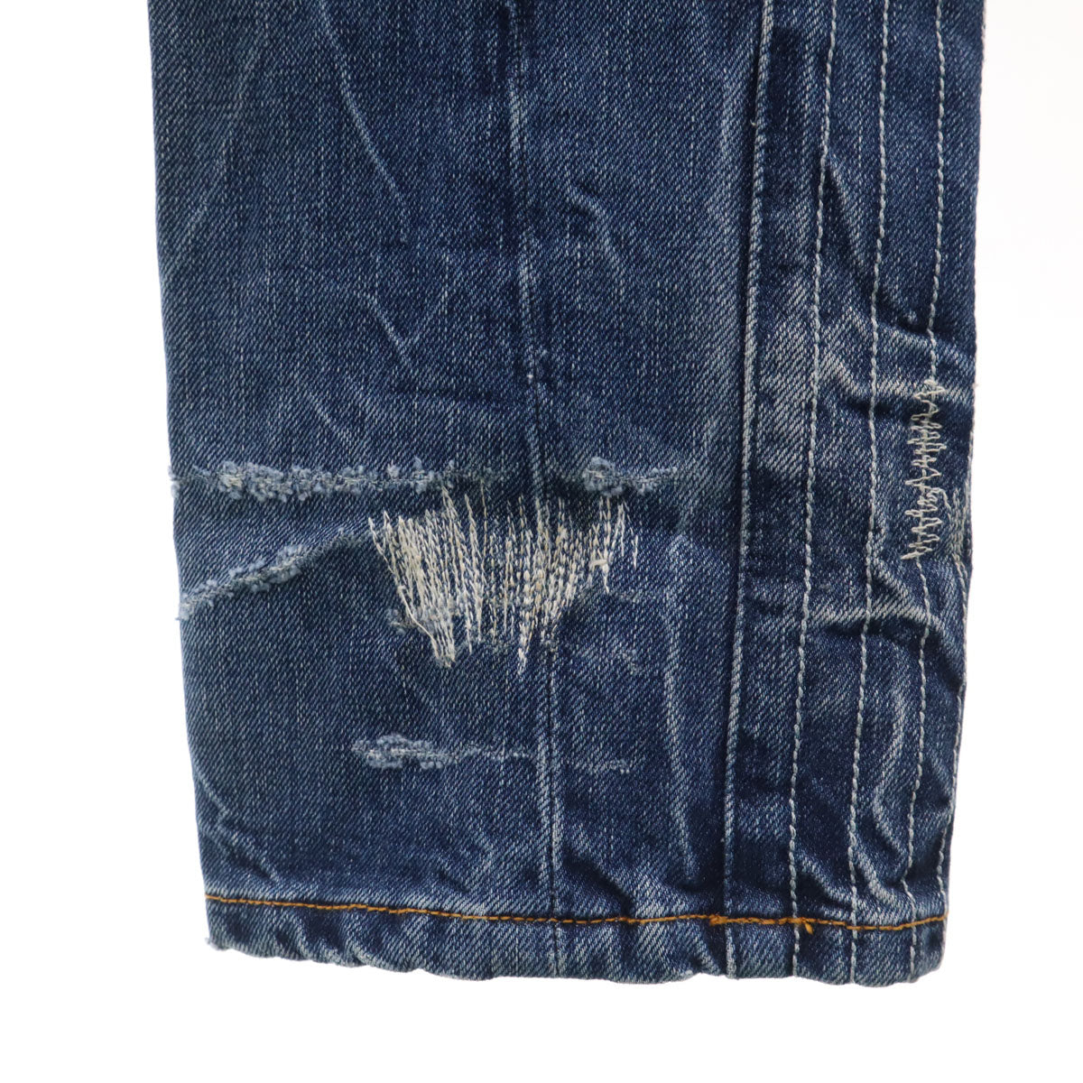 Vivienne Westwood ANGLOMANIA ヴィヴィアンウエストウッドアングロマニア LEE リー コラボ デニムパンツ 26 ブルー ジーンズ メンズ