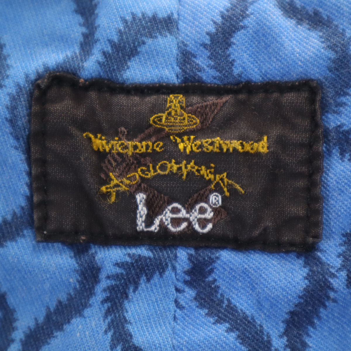 Vivienne Westwood ANGLOMANIA ヴィヴィアンウエストウッドアングロマニア LEE リー コラボ デニムパンツ 26 ブルー ジーンズ メンズ