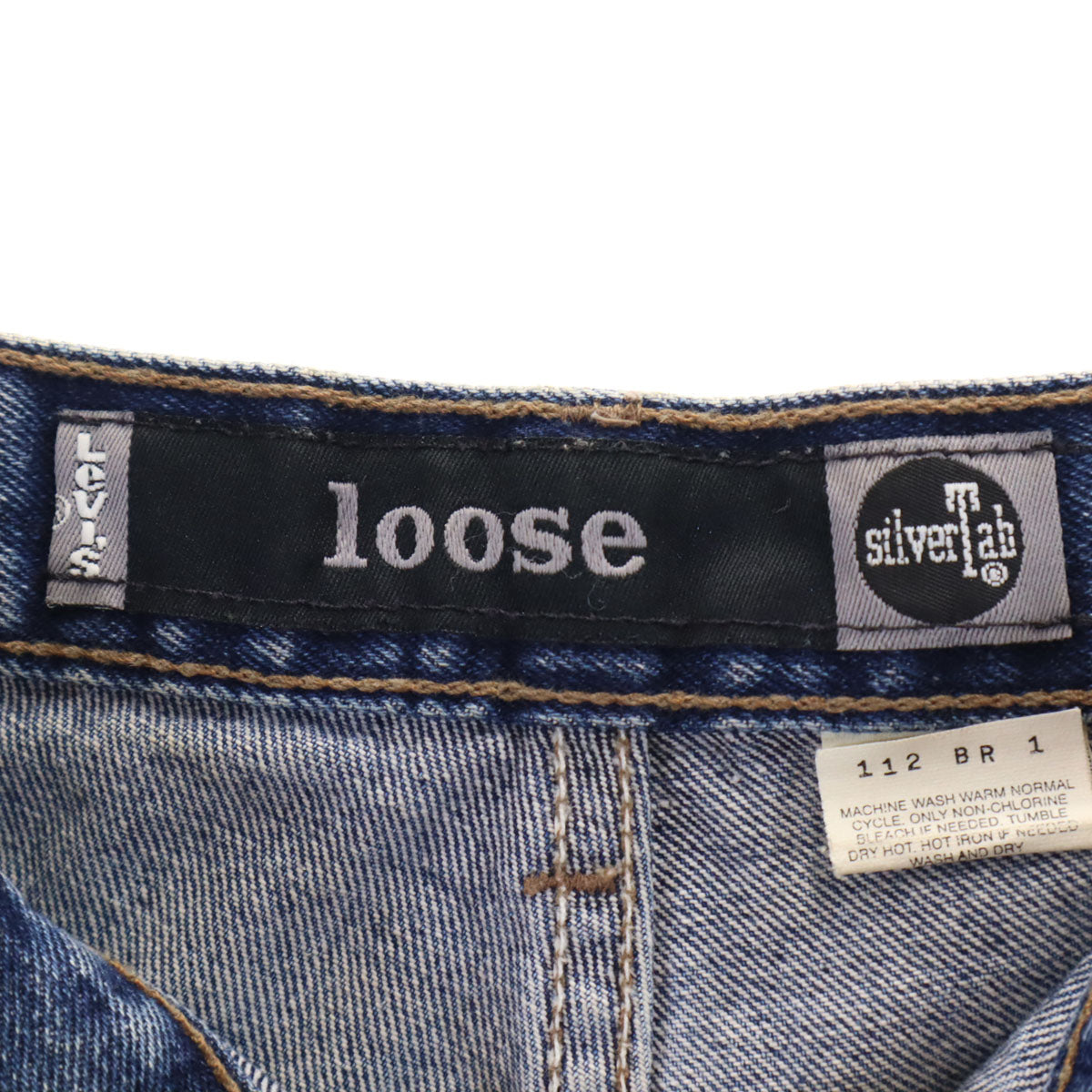 Levi's リーバイス 90s 513 USA製 シルバータブ オールド デニムパンツ w34 ブルー ジーンズ メンズ