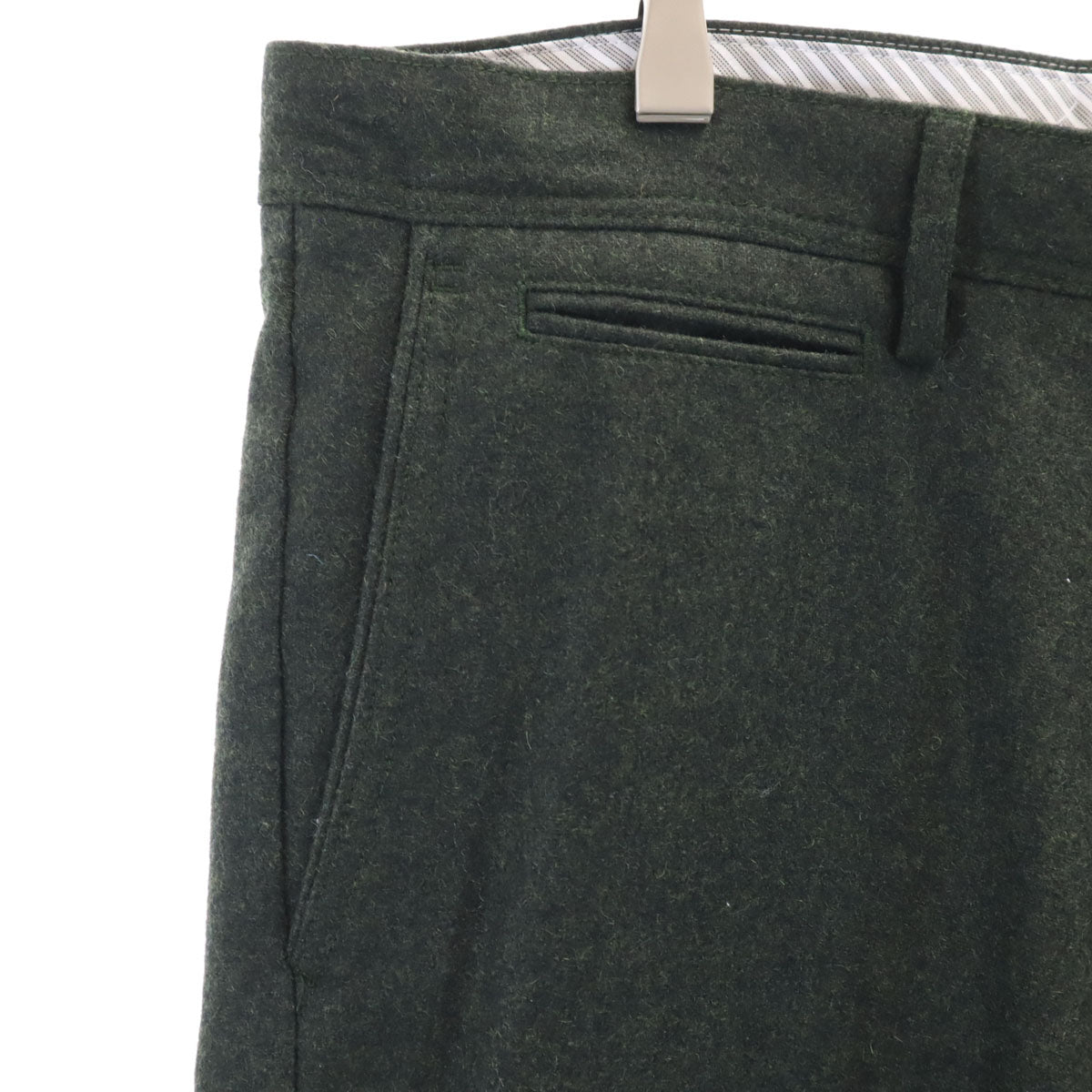 Banana Republic バナナリパブリック ウールブレンド パンツ W34 カーキ メンズ