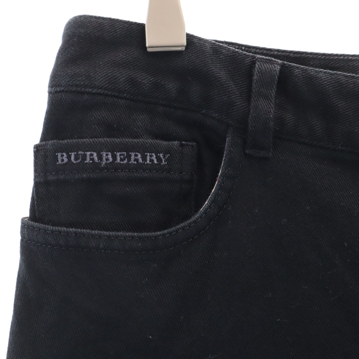BURBERRY LONDON バーバリーロンドン ストレートパンツ 13 ブラック 三陽商会 レディース