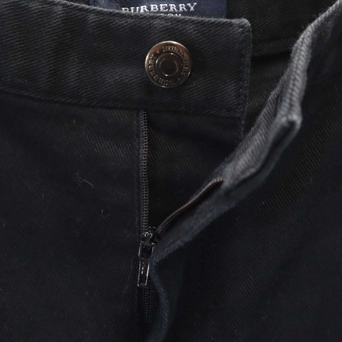 BURBERRY LONDON バーバリーロンドン ストレートパンツ 13 ブラック 三陽商会 レディース