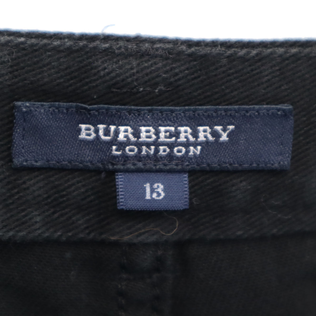 BURBERRY LONDON バーバリーロンドン ストレートパンツ 13 ブラック 三陽商会 レディース