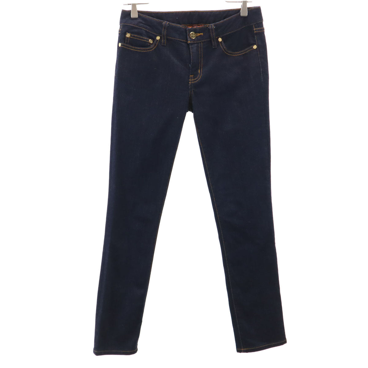 Tory Burch トリーバーチ スーパー スキニーデニムパンツ W26 インディゴ ジーンズ レディース