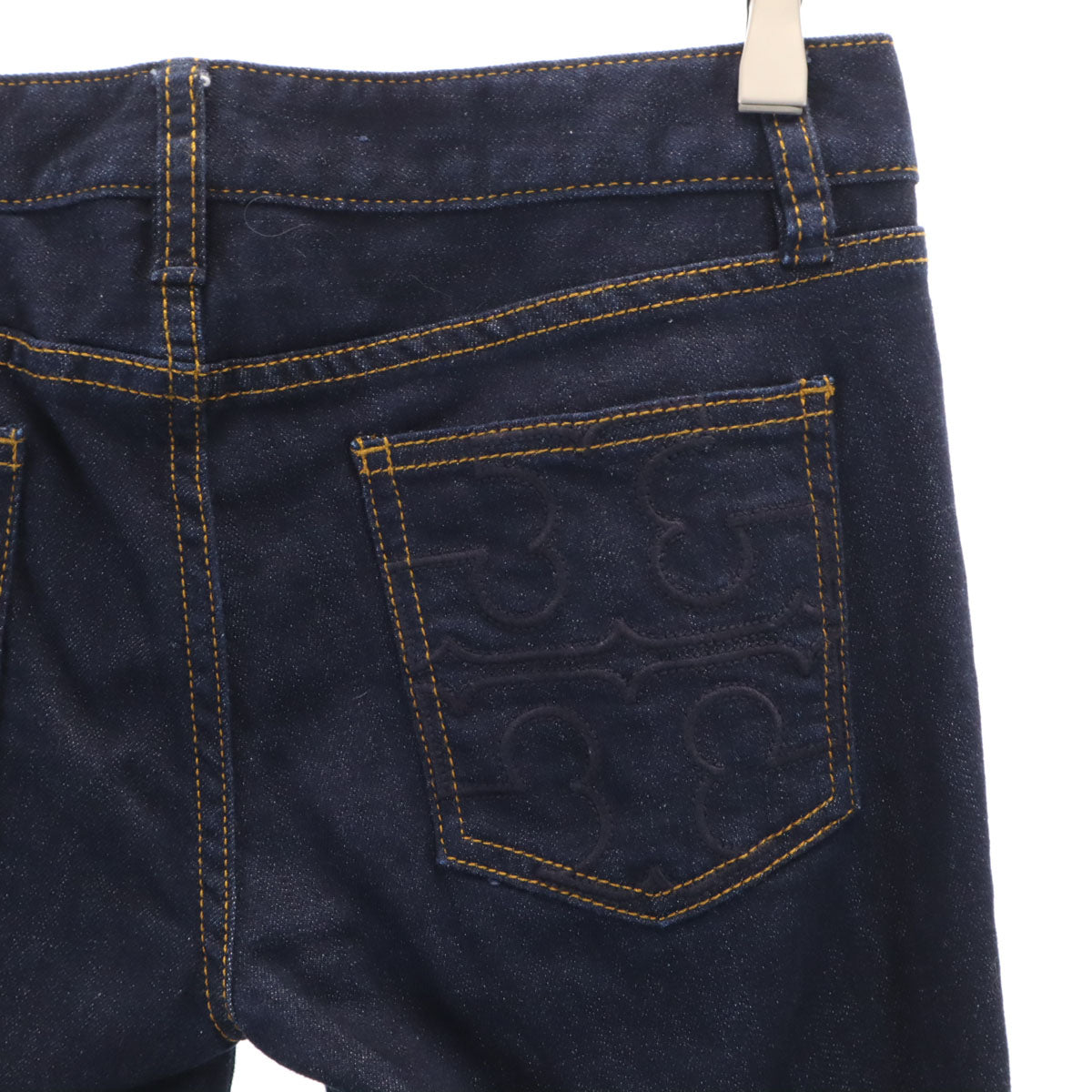 Tory Burch トリーバーチ スーパー スキニーデニムパンツ W26 インディゴ ジーンズ レディース