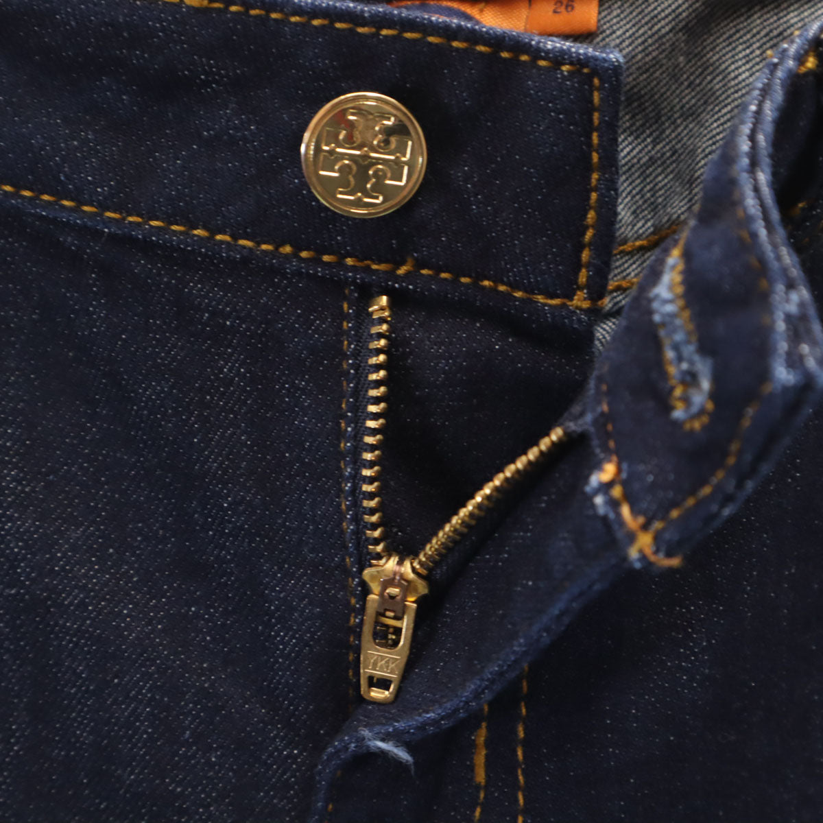 Tory Burch トリーバーチ スーパー スキニーデニムパンツ W26 インディゴ ジーンズ レディース