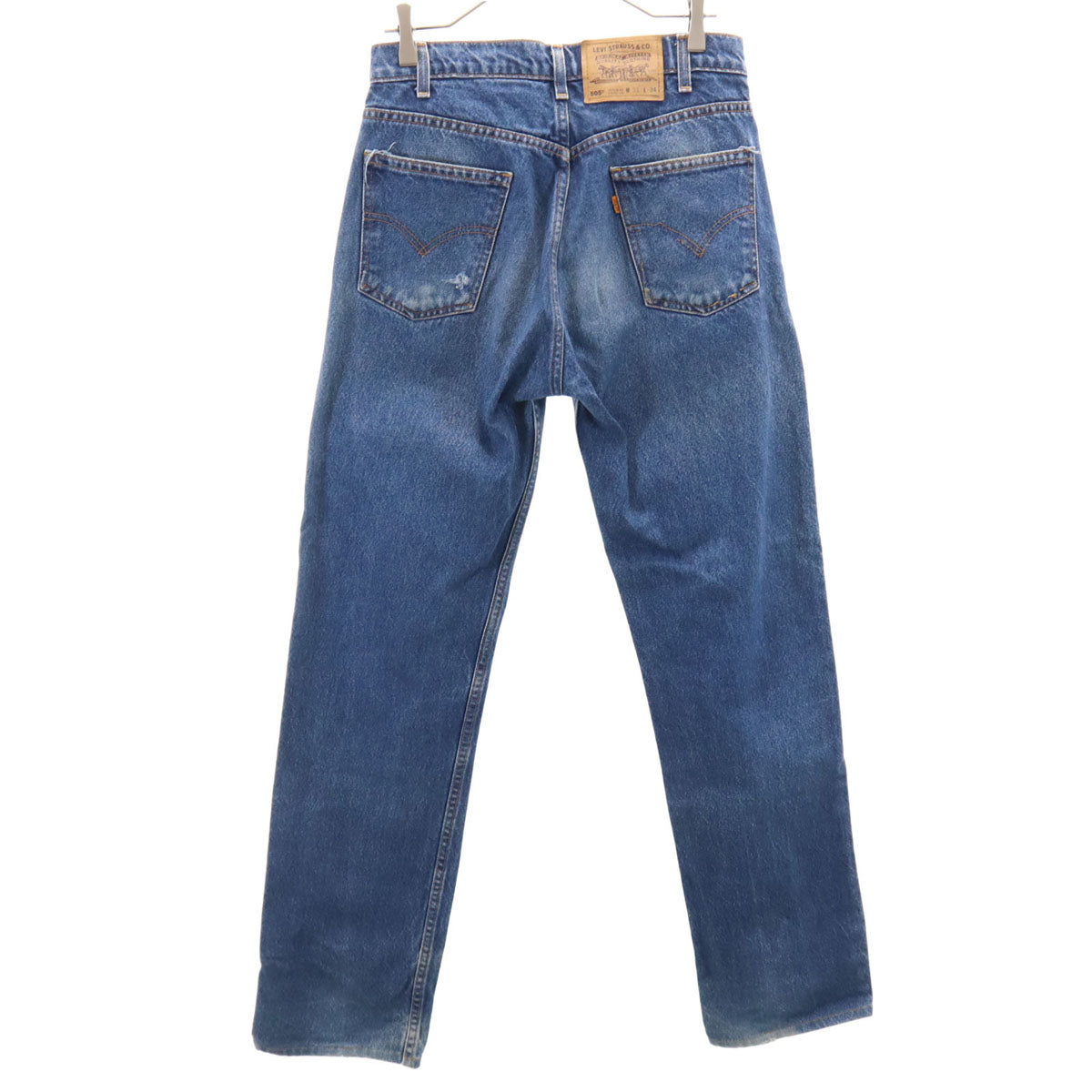 Levi's リーバイス 90s 505 オールド ストレートデニムパンツ W31 ウォッシュブルー ジーンズ メンズ